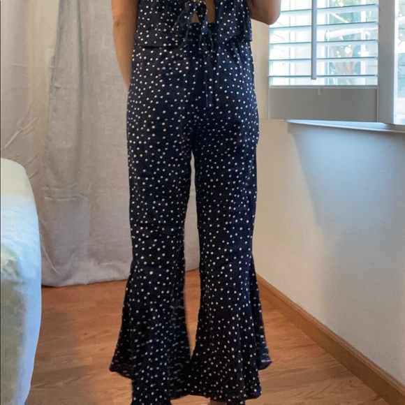 Polka Dot Open Back Ruffle Set - Picture 15 of 16